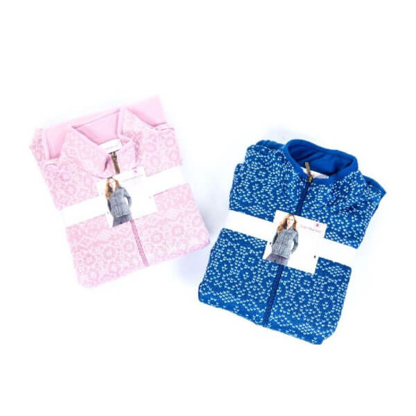 Printed Sweater Jersey Fleece PJ Set